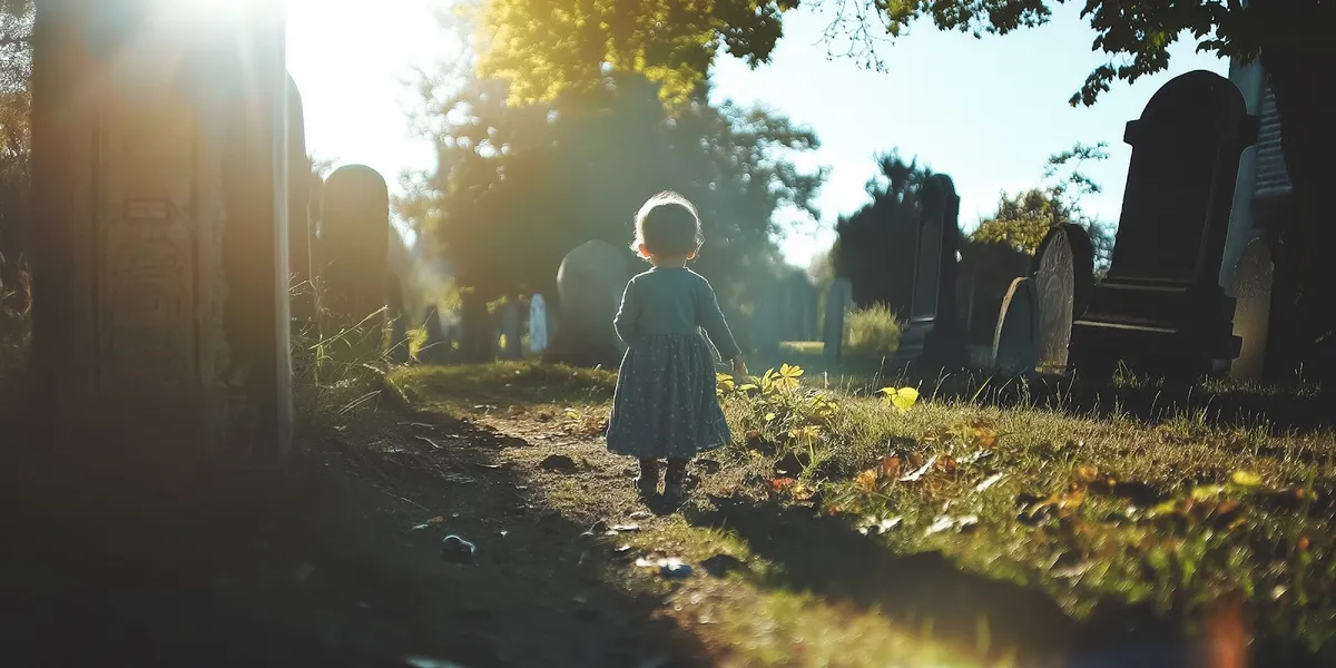 Living Across from a Cemetery, I Saw a Baby Left by One of the Graves on Halloween Night — Story of the Day