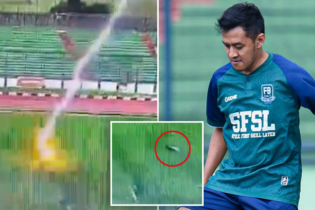 Soccer Player Killed by Lightning Strike on Pitch During Match – Details