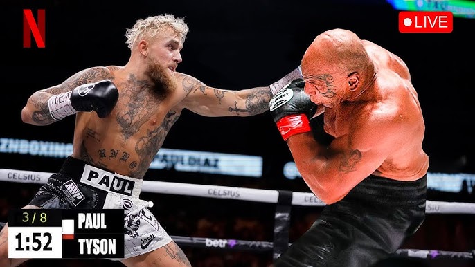 Mike Tyson’s Sh0cking Defeat: Jake Paul Triumphs in the Second Round – Is This the End of an Iconic Era