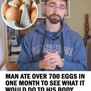 He ate 700 eggs in one month: Here’s what happened to his body