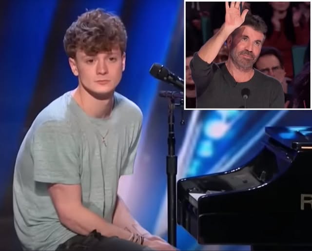 The Stage Was Set, The Audience Was Hooked, And 20-year-old Self-taught Pianist Kieran Was Delivering A Flawless Billy Joel Cover—until Simon Cowell Suddenly Raised His Hand To Stop Him. Gasps Filled The Room, Boos Erupted, And Even The Judges Looked Puzzled. Then Came The Game-changing Moment: Simon Asked, “Do You Write Your Own Songs?” When Kieran Responded With A Confident “Yes,” He Sat Back Down And Unveiled His Original Piece, “Disengage.” What Followed Was Pure Magic—a Breathtaking Performance So Stunning That Floods Of Comments Hailed Him As The “John Mayer Of The Piano.” Watch Kieran’s Jaw-dropping Audition Below